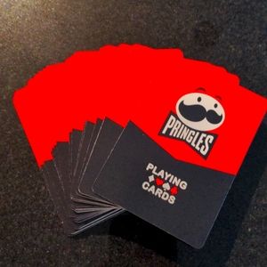 MR PRINGLES playing cards
